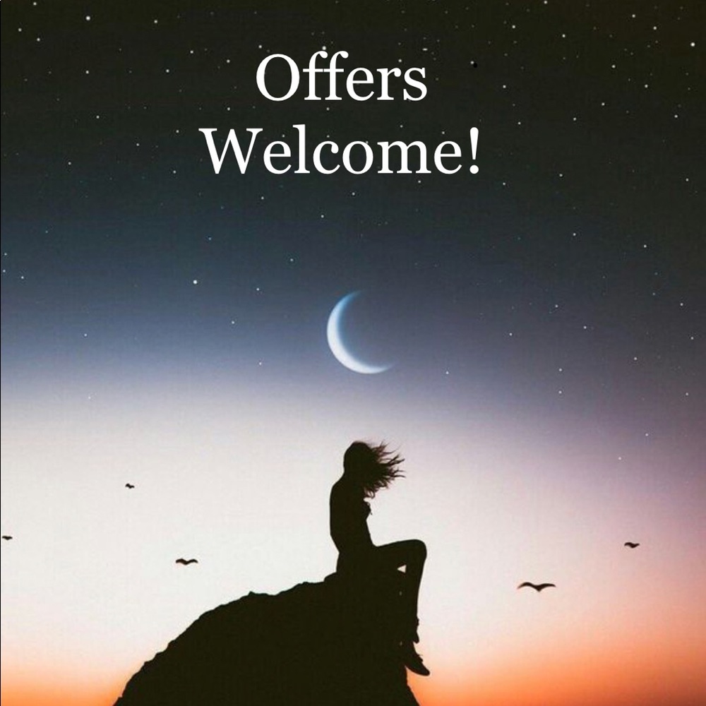 Happy to accept reasonable offers!